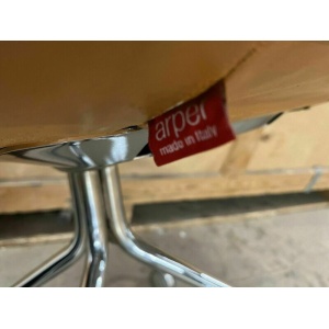 Arper Catifa 46 Studio / Office Chair Tan Leather