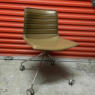 Arper Catifa 46 Studio / Office Chairs Camel Leather