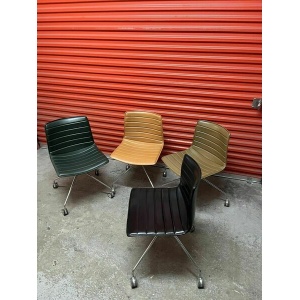 Arper Catifa 46 Studio / Office Chairs Camel Leather