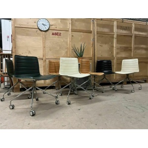 Arper Catifa 46 Studio / Office Chairs Camel Leather