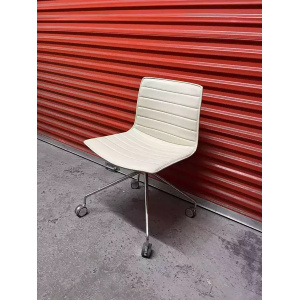 Arper Catifa 46 Studio / Office Chairs Cream Leather