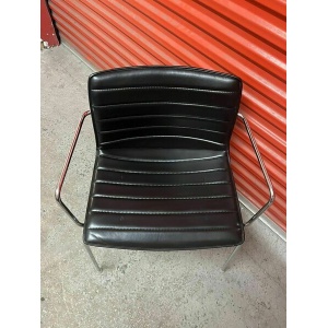 Arper Catifa 53 Chair Black Leather Studio : Dining