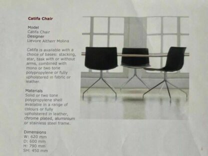 Arper Catifa 53 Chair Leather Studio : Dining Chair