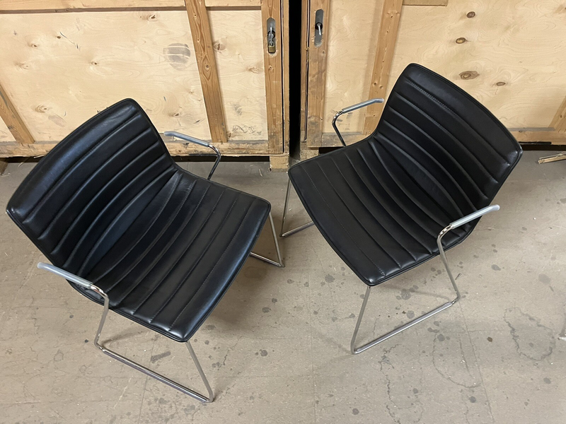 Arper Catifa 53 Chair Leather Studio : Dining Chair Two Available