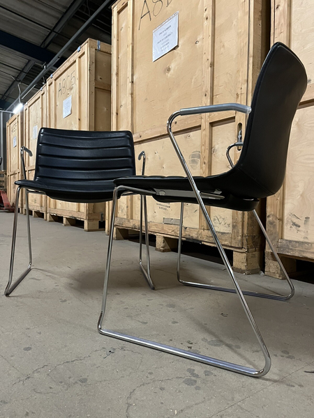 Arper Catifa 53 Chair Leather Studio : Dining Chair Two Available