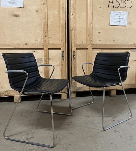 Arper Catifa 53 Chair Leather Studio : Dining Chair Two Available