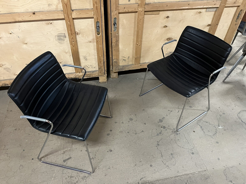 Arper Catifa 53 Chair Leather Studio : Dining Chair Two Available