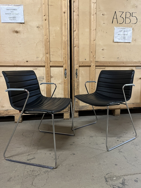 Arper Catifa 53 Chair Leather Studio : Dining Chair Two Available