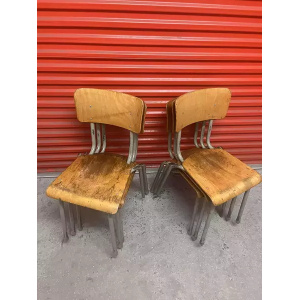 Bauhaus Style Stacking Chair Suit Cafe / Bar / Tv Prop Six Available