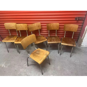 Bauhaus Style Stacking Chair Suit Cafe / Bar / Tv Prop Six Available