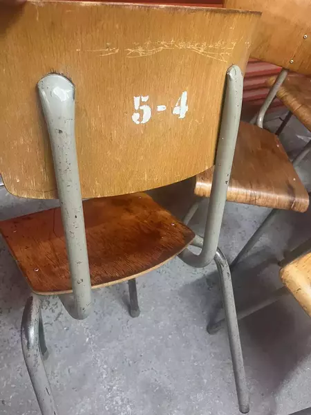 Bauhaus Style Stacking Chair Suit Cafe / Bar / Tv Prop Six Available