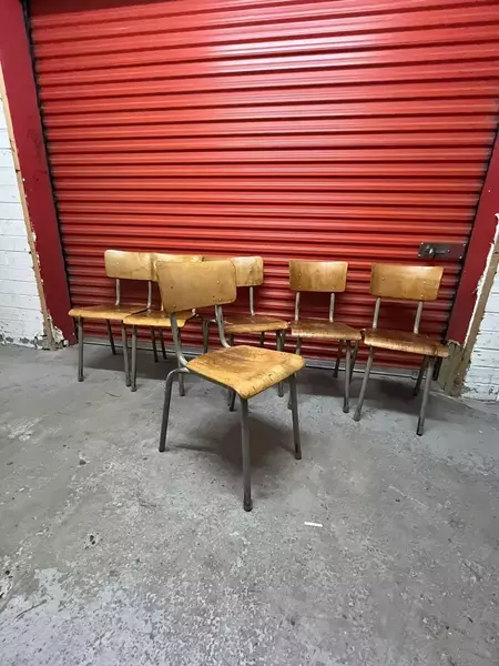Bauhaus Style Stacking Chair Suit Cafe / Bar / Tv Prop Six Available