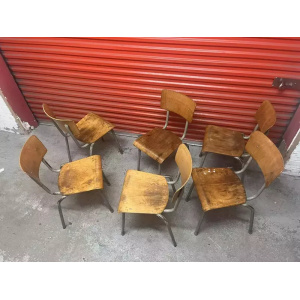 Bauhaus Style Stacking Chair Suit Cafe / Bar / Tv Prop Six Available