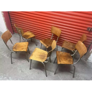 Bauhaus Style Stacking Chair Suit Cafe / Bar / Tv Prop Six Available