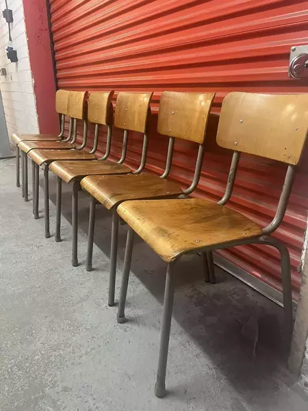 Bauhaus Style Stacking Chair Suit Cafe / Bar / Tv Prop Six Available