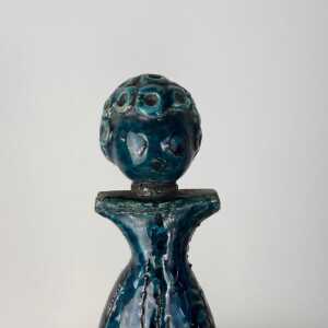 Beautiful Pair of Handcrafted Lady Figurines by Aldo Londi for Bitossi, 1970s