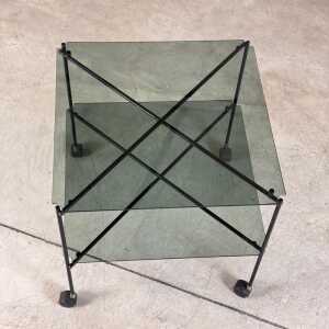 "Biplano" Coffee Table by Bruno Munari for Robots, Milan, 1972