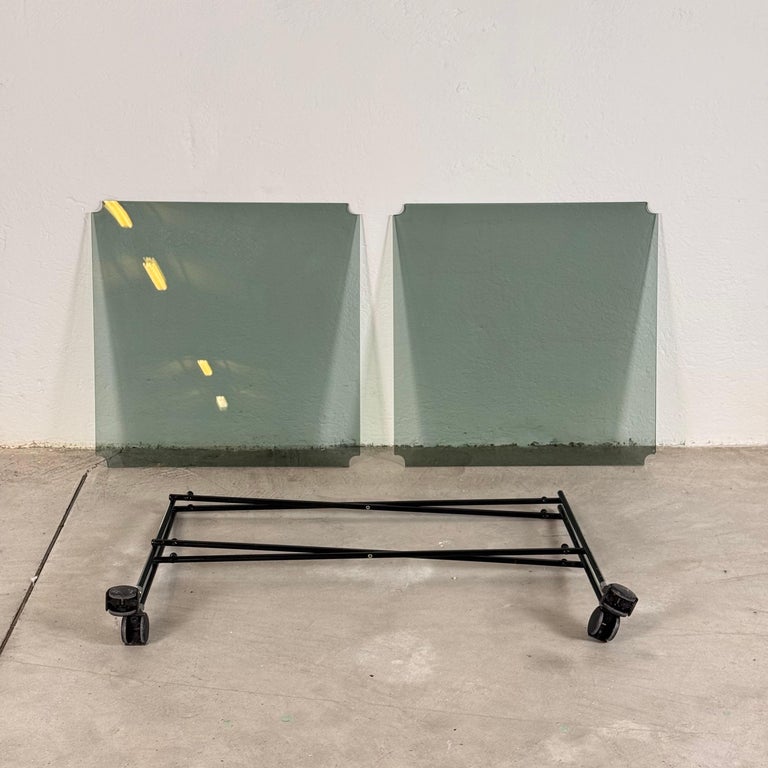 "Biplano" Coffee Table by Bruno Munari for Robots, Milan, 1972