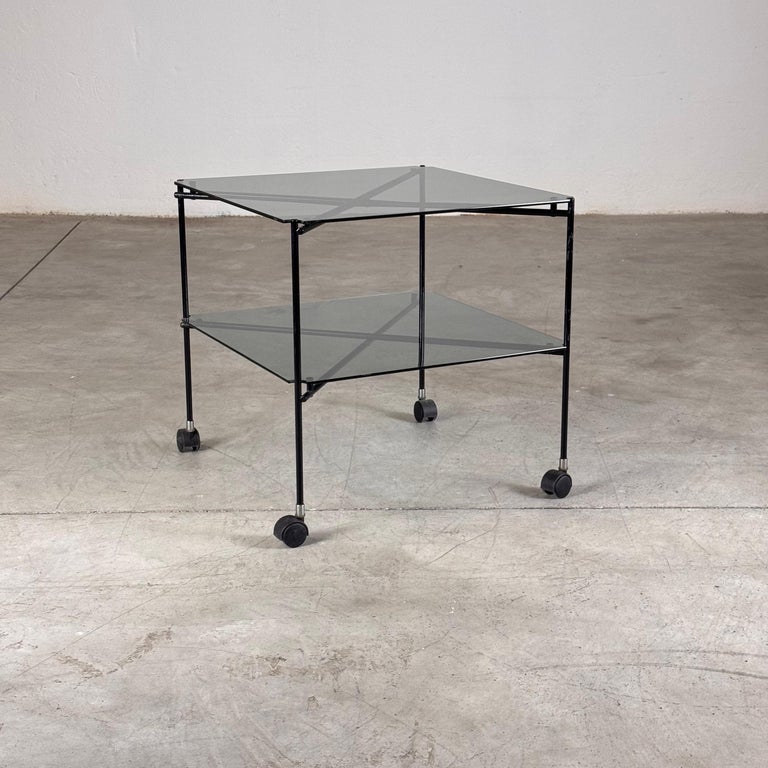 "Biplano" Coffee Table by Bruno Munari for Robots, Milan, 1972