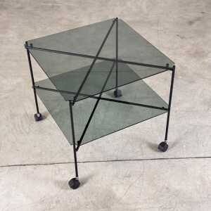 "Biplano" Coffee Table by Bruno Munari for Robots, Milan, 1972