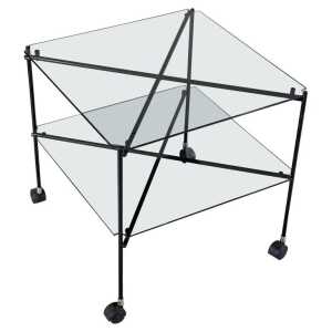 "Biplano" Coffee Table by Bruno Munari for Robots, Milan, 1972