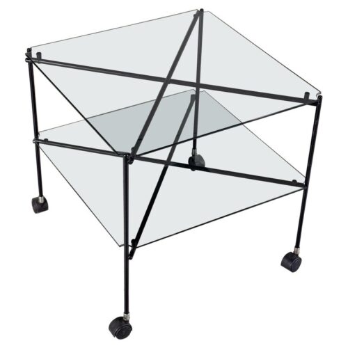 "Biplano" Coffee Table by Bruno Munari for Robots, Milan, 1972