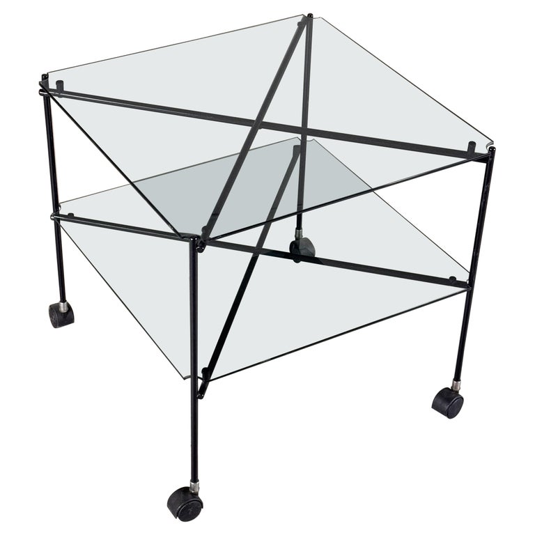 "Biplano" Coffee Table by Bruno Munari for Robots, Milan, 1972