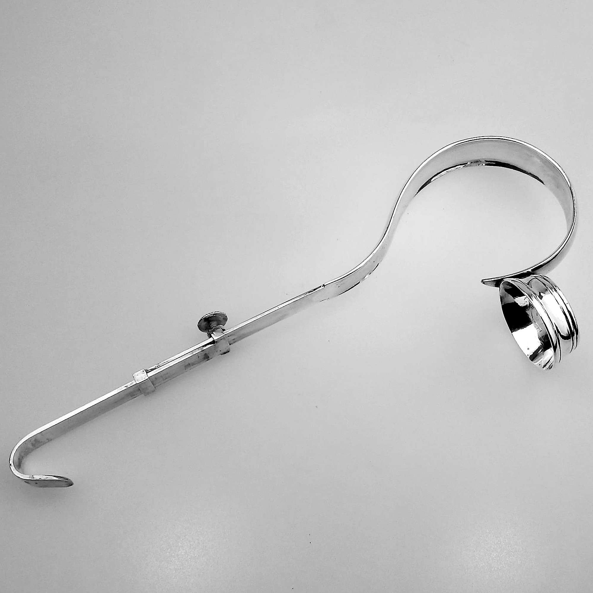 A rare & very good antique silver plate Champagne Wine Bottle Holder C.19thC