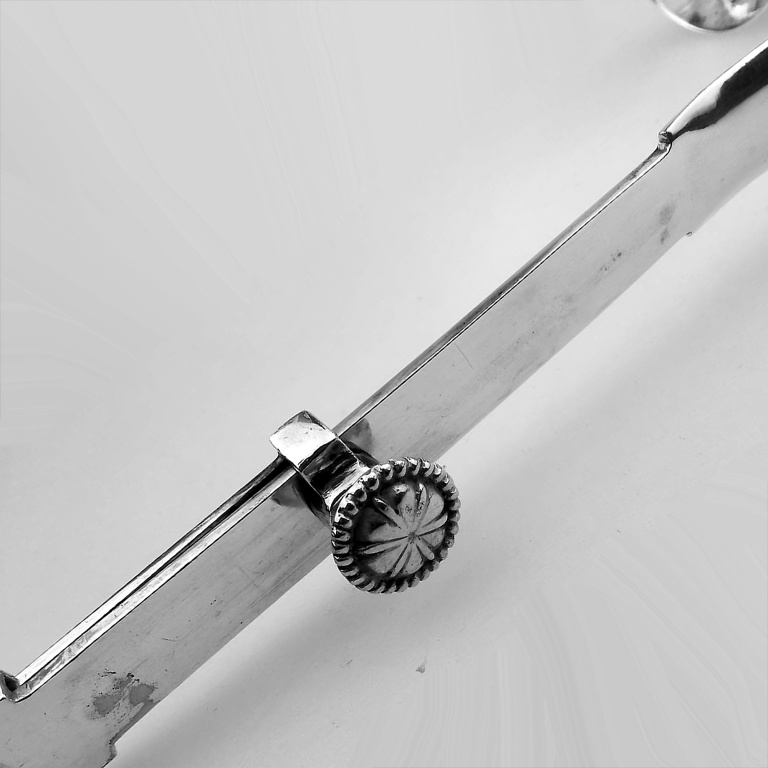 A rare & very good antique silver plate Champagne Wine Bottle Holder C.19thC - Image 5