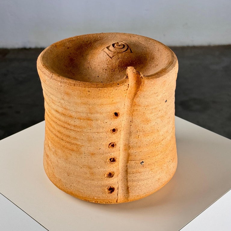 Button Jar Ceramic Decorative Object by Giancarlo Scapin, Italy, 1970s