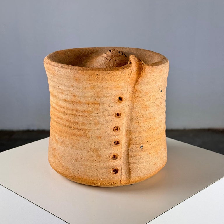 Button Jar Ceramic Decorative Object by Giancarlo Scapin, Italy, 1970s