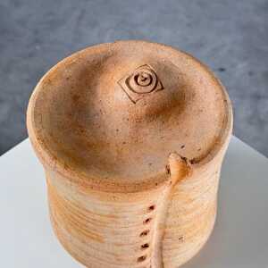 Button Jar Ceramic Decorative Object by Giancarlo Scapin, Italy, 1970s