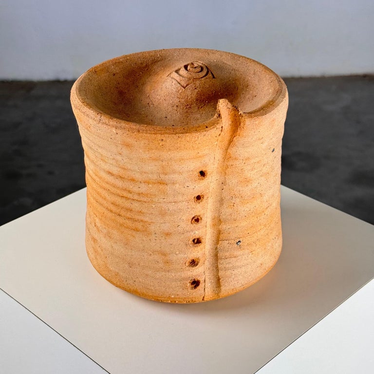 Button Jar Ceramic Decorative Object by Giancarlo Scapin, Italy, 1970s