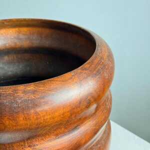Carine Tontini Palmwood Vase, "Extrem Origin" Collection, 1990s