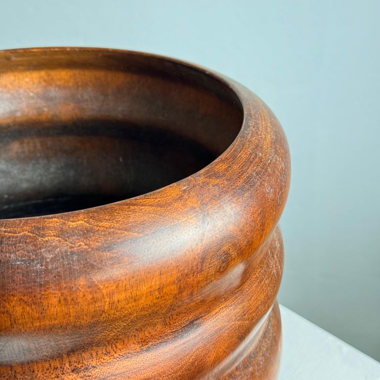 Carine Tontini Palmwood Vase, "Extrem Origin" Collection, 1990s