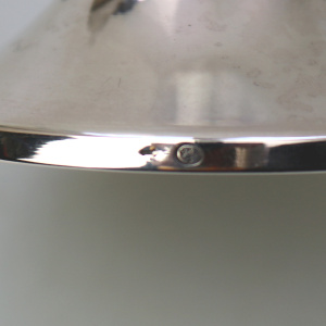 A vintage cut glass & Dutch solid silver Candy Bowl C.20thC