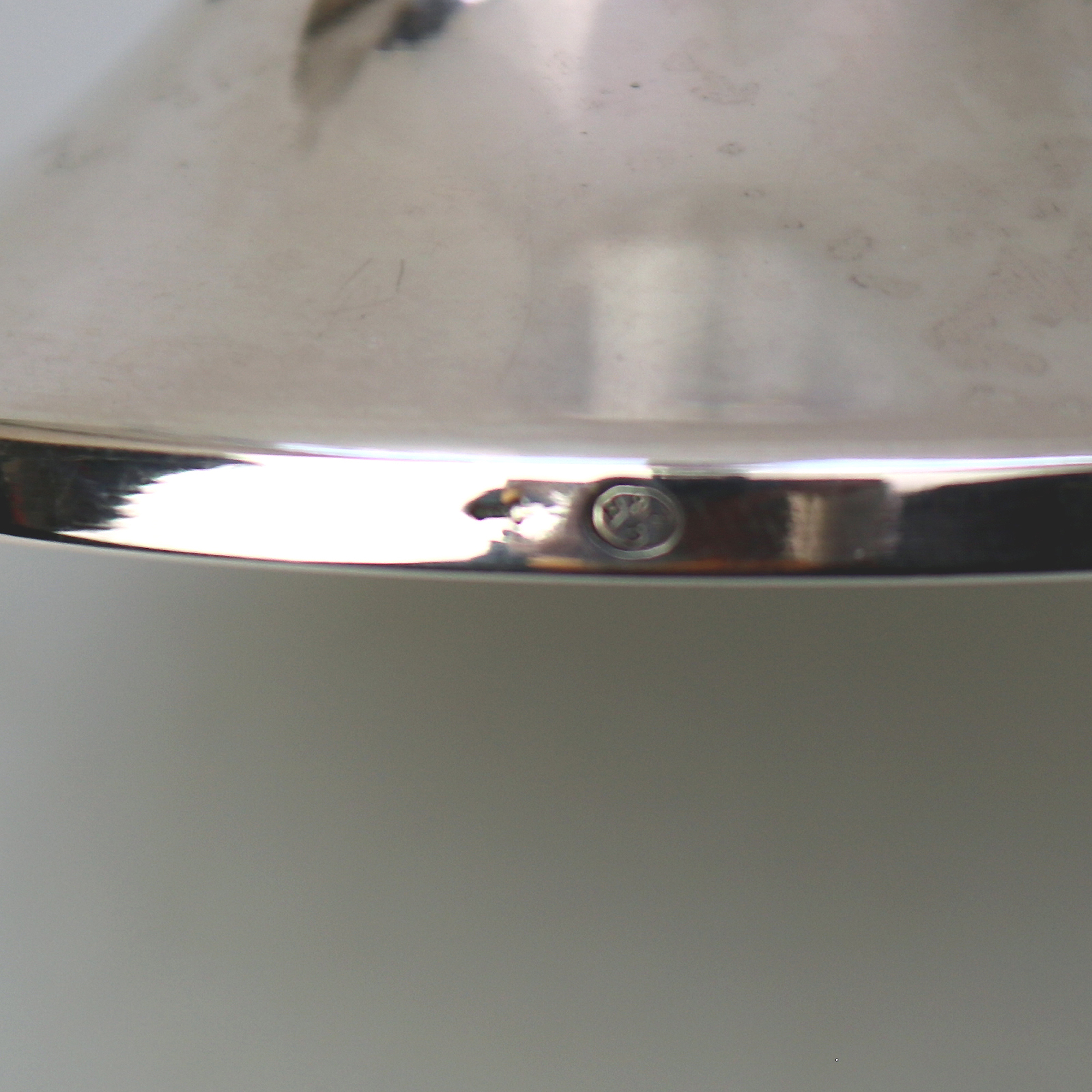 A vintage cut glass & Dutch solid silver Candy Bowl C.20thC