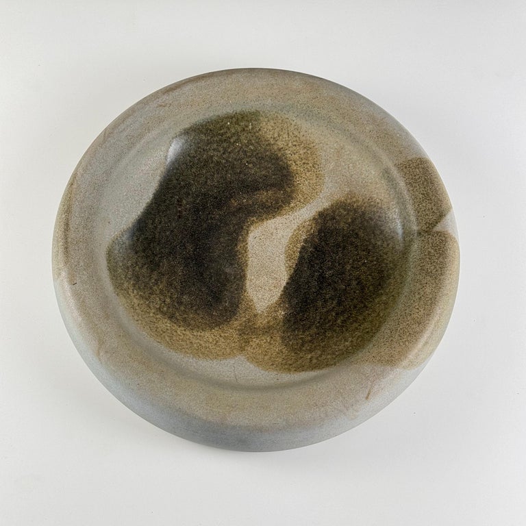 Ceramic Centerpiece by Franco Bucci for Laboratorio Pesaro, 1970s, Signed