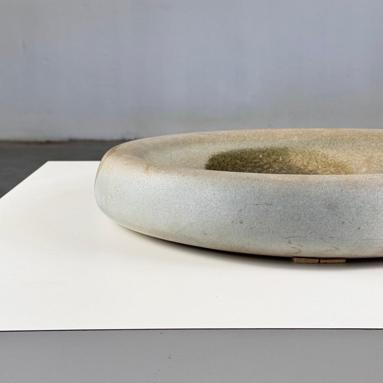 Ceramic Centerpiece by Franco Bucci for Laboratorio Pesaro, 1970s, Signed