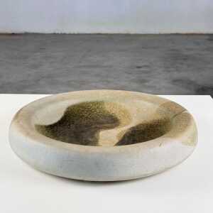 Ceramic Centerpiece by Franco Bucci for Laboratorio Pesaro, 1970s, Signed