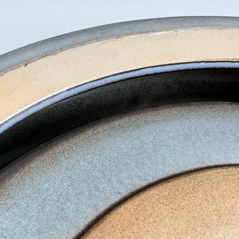 Ceramic Centerpiece by Franco Bucci for Laboratorio Pesaro, 1970s, Signed