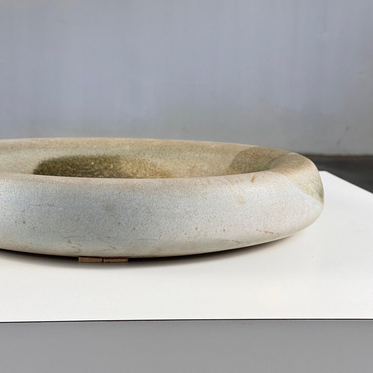 Ceramic Centerpiece by Franco Bucci for Laboratorio Pesaro, 1970s, Signed