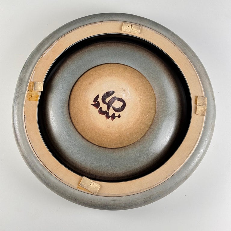 Ceramic Centerpiece by Franco Bucci for Laboratorio Pesaro, 1970s, Signed