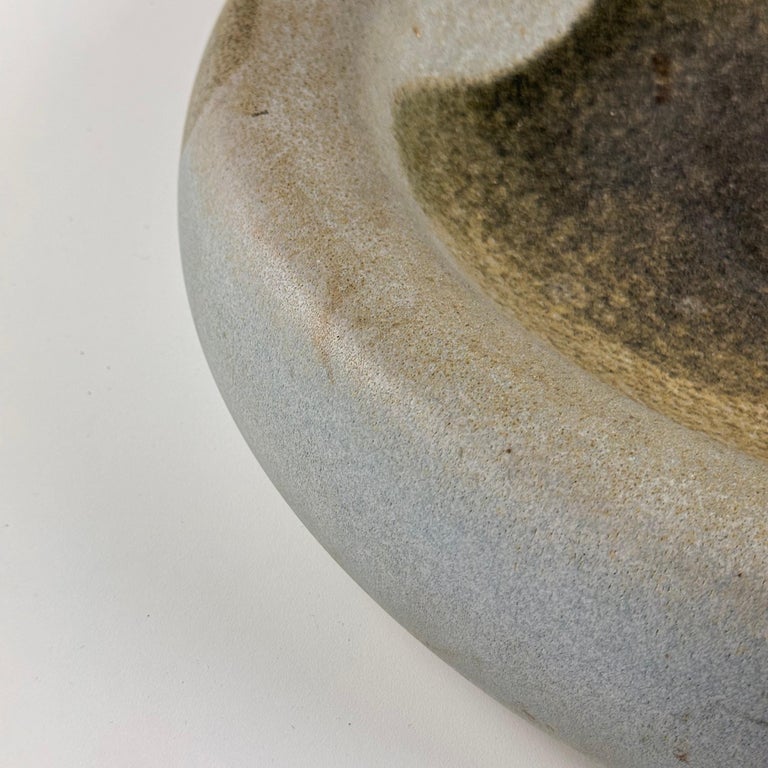 Ceramic Centerpiece by Franco Bucci for Laboratorio Pesaro, 1970s, Signed