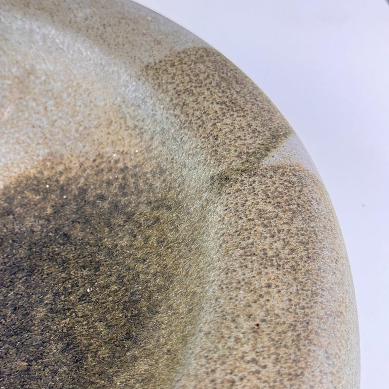 Ceramic Centerpiece by Franco Bucci for Laboratorio Pesaro, 1970s, Signed