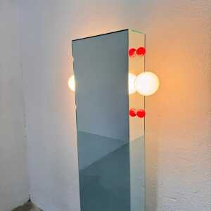 Contemporary "Shibam 2" Totem Mirror by Ettore Sottsass Jr. for Glas Italia