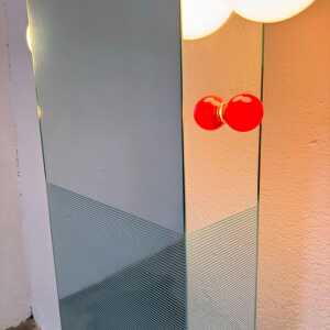 Contemporary "Shibam 2" Totem Mirror by Ettore Sottsass Jr. for Glas Italia