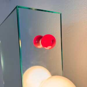 Contemporary "Shibam 2" Totem Mirror by Ettore Sottsass Jr. for Glas Italia