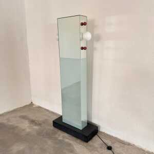 Contemporary "Shibam 2" Totem Mirror by Ettore Sottsass Jr. for Glas Italia