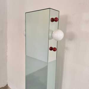 Contemporary "Shibam 2" Totem Mirror by Ettore Sottsass Jr. for Glas Italia
